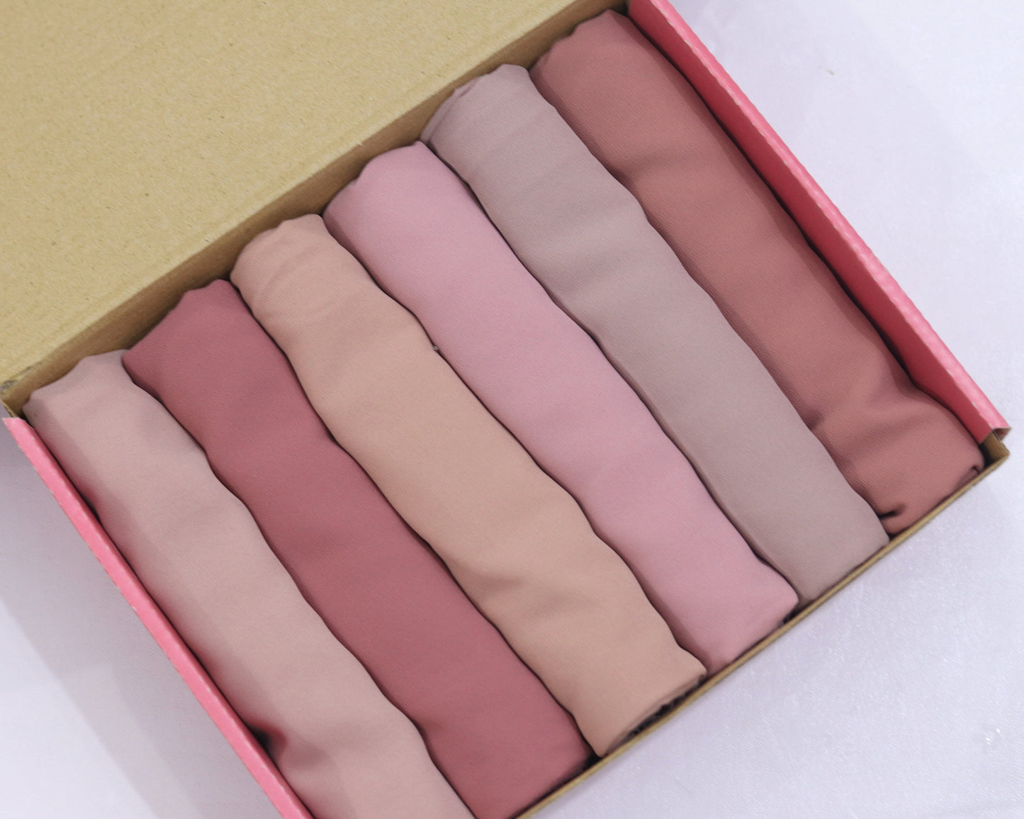 Georgette Hijab Box- Veiled Rose