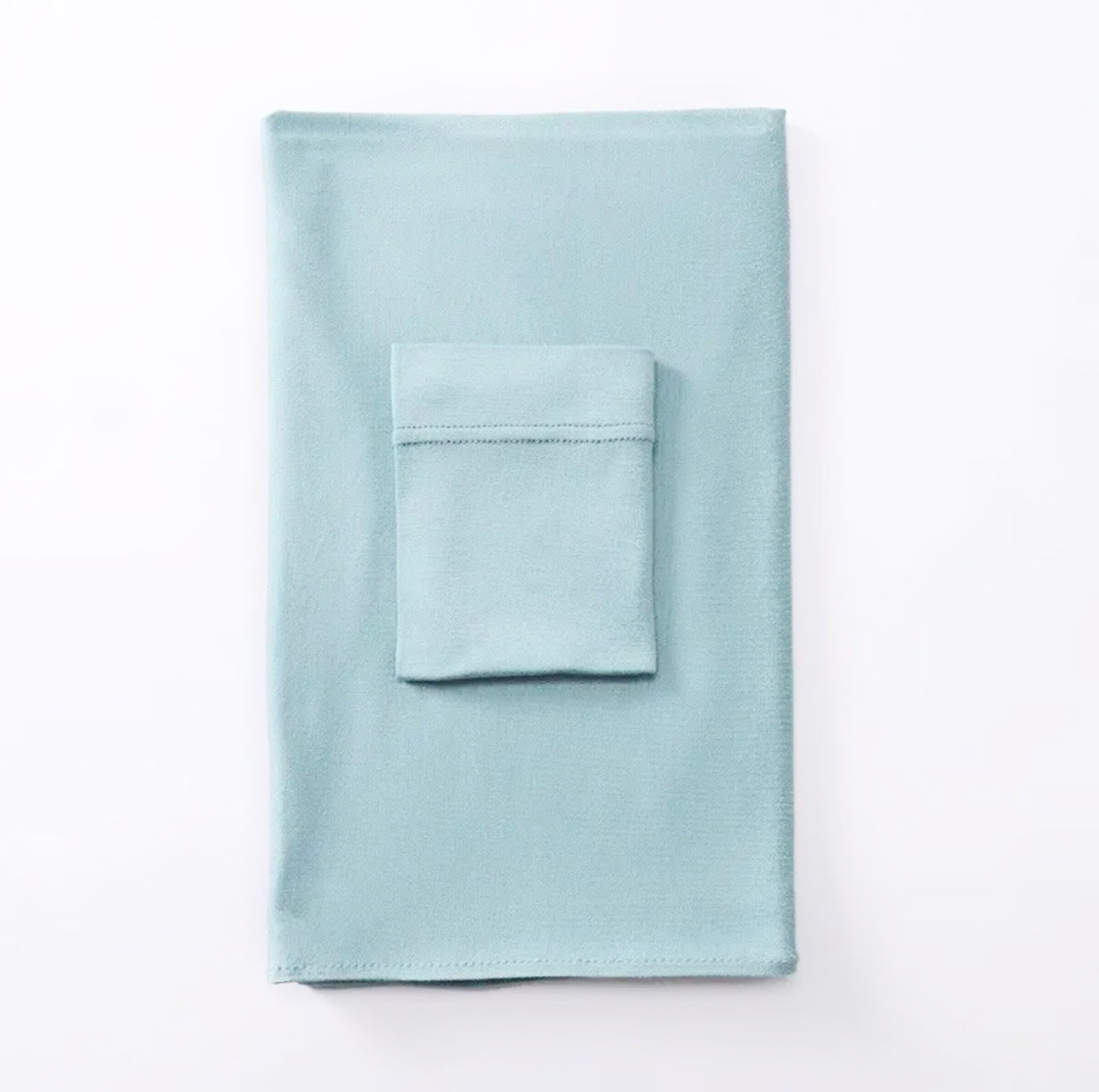 Georgette Hijab + Cap Matching Set - Seafoam