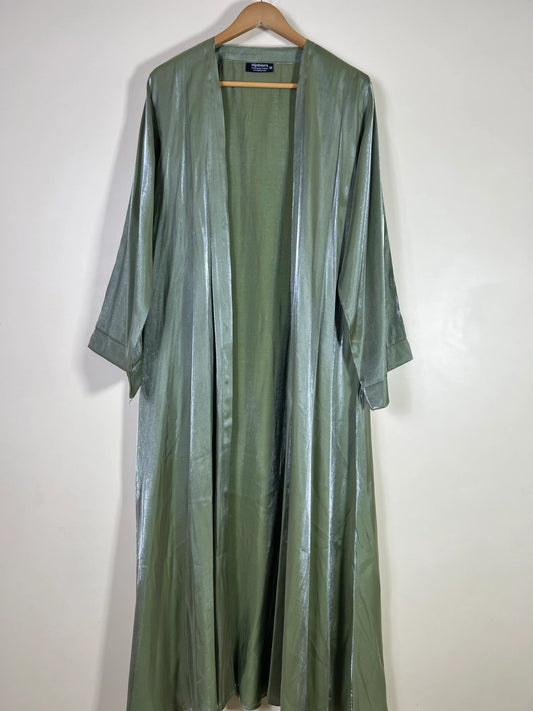 Olive Green - Hoor Silk Upper HJ1675