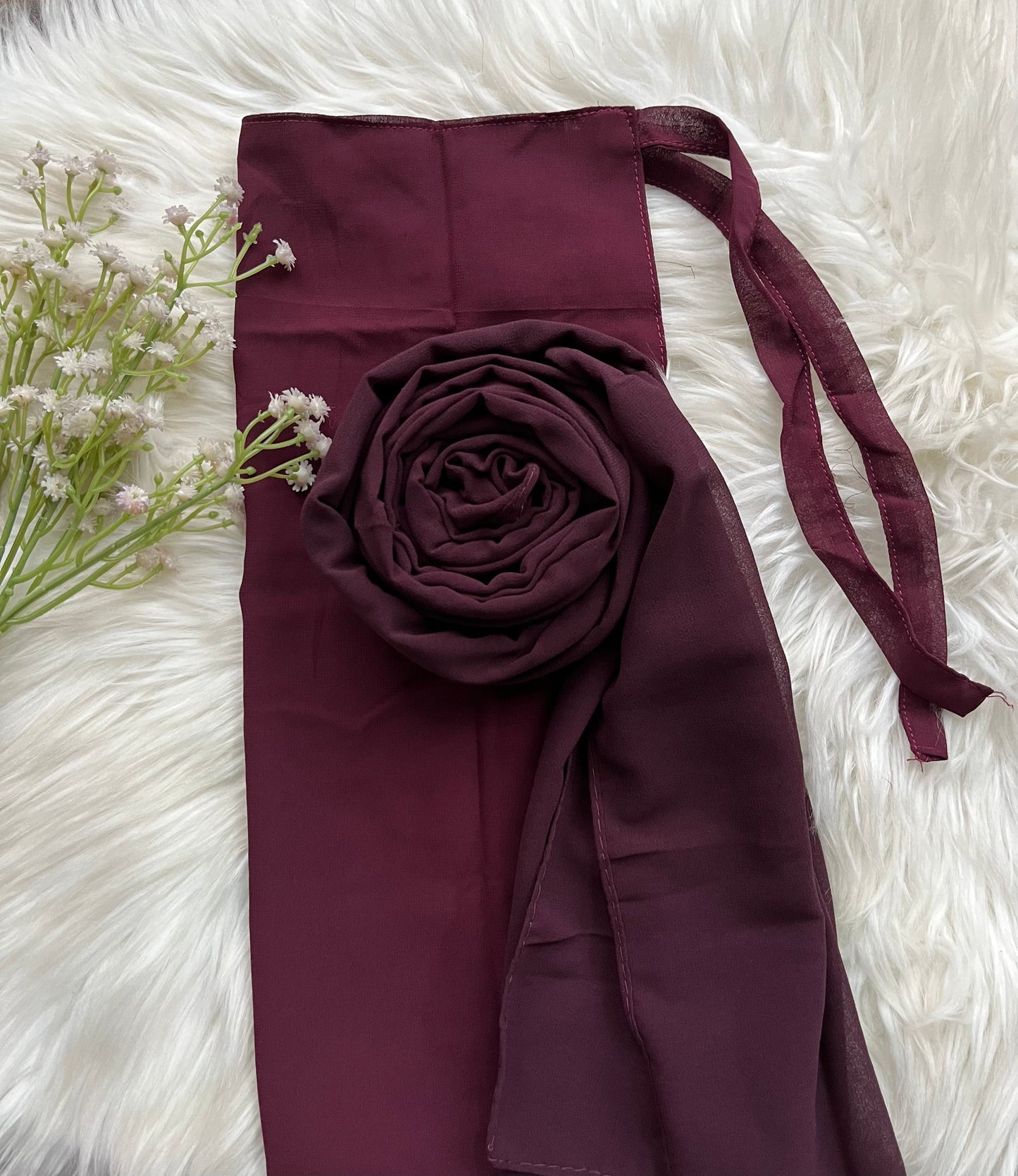 Hijab Naqab Set - Grape