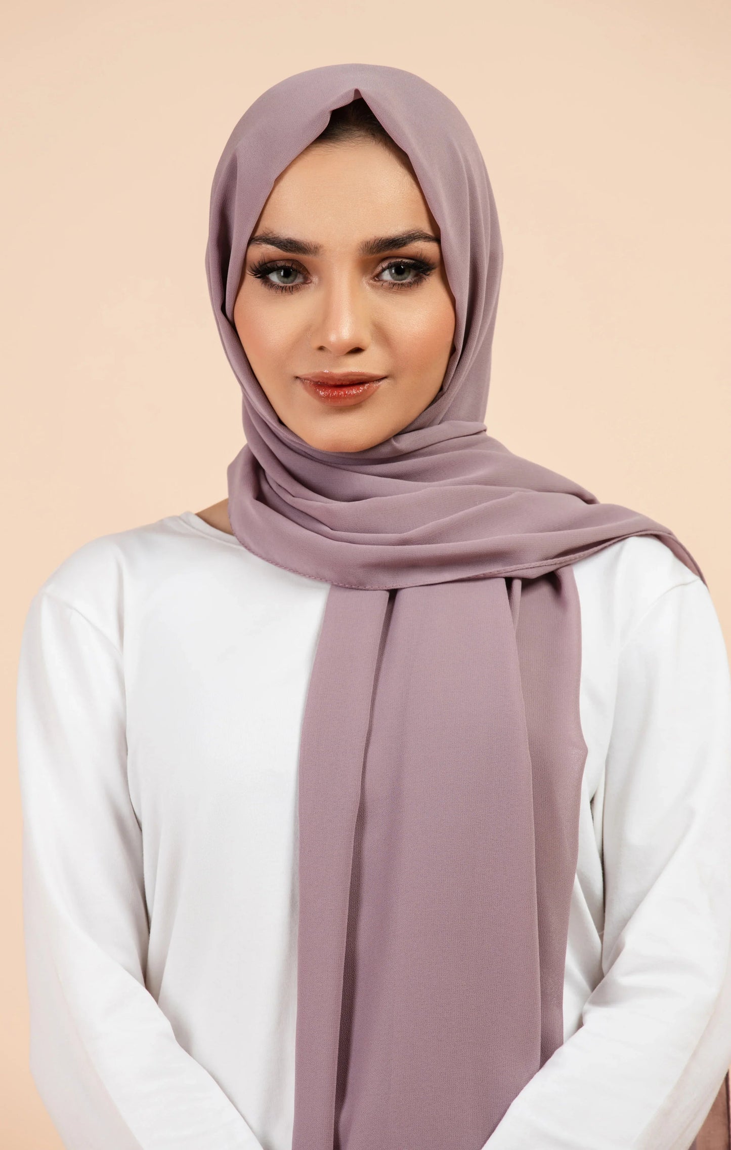 Premium Georgette Hijab - Amethyst