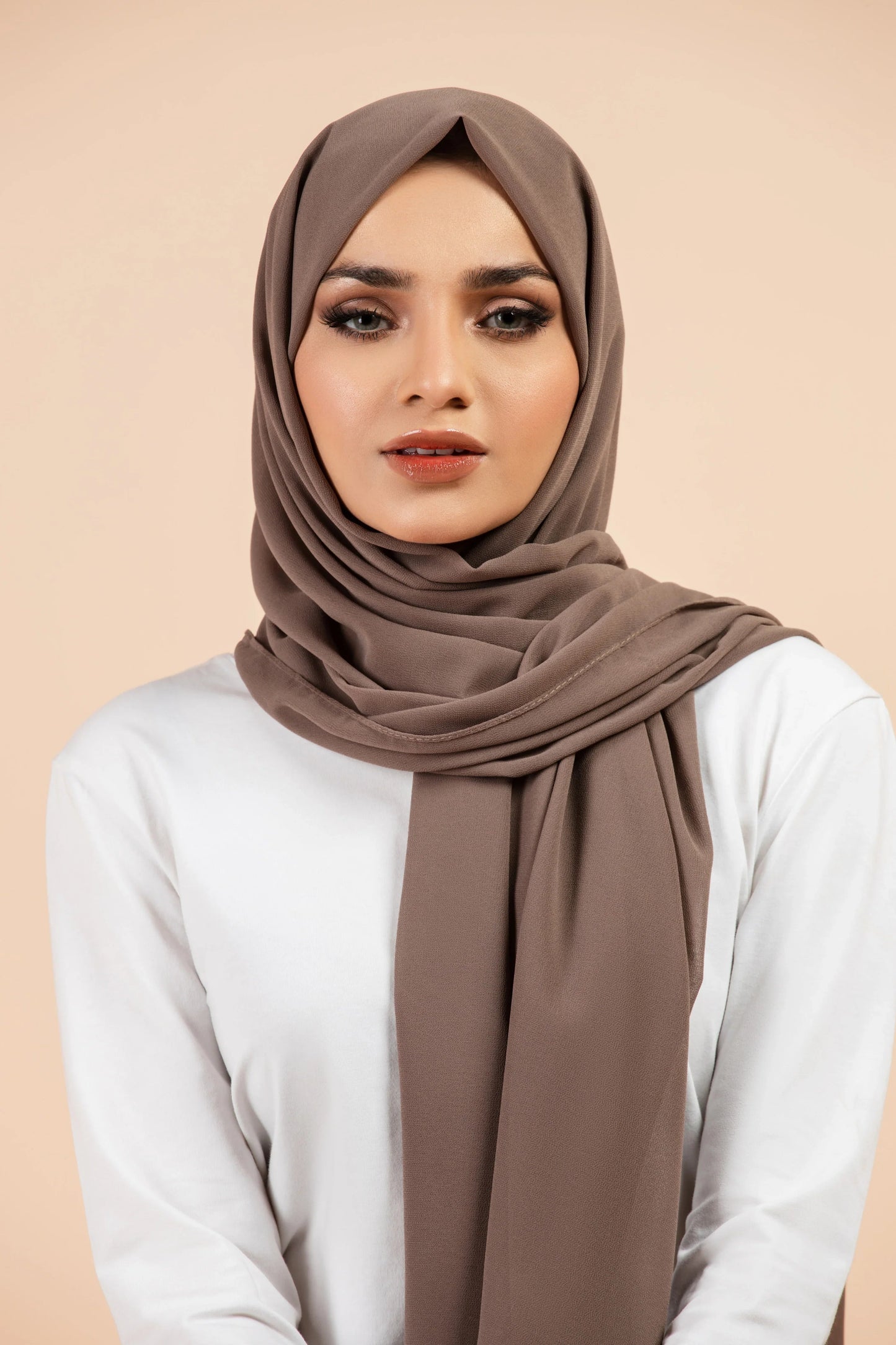 Premium Georgette Hijab - Cedar