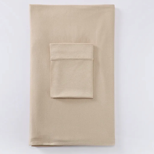 Georgette Hijab + Cap Set - Oatmeal