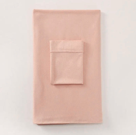 Georgette Hijab + Cap Matching Set - Peachy Nude
