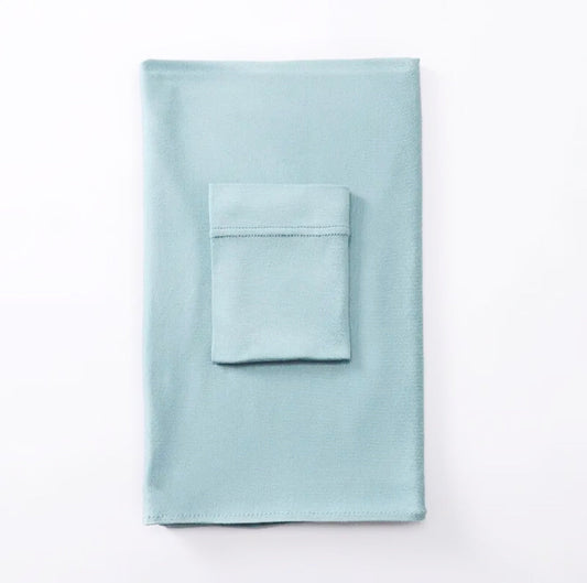 Georgette Hijab + Cap Matching Set - Seafoam