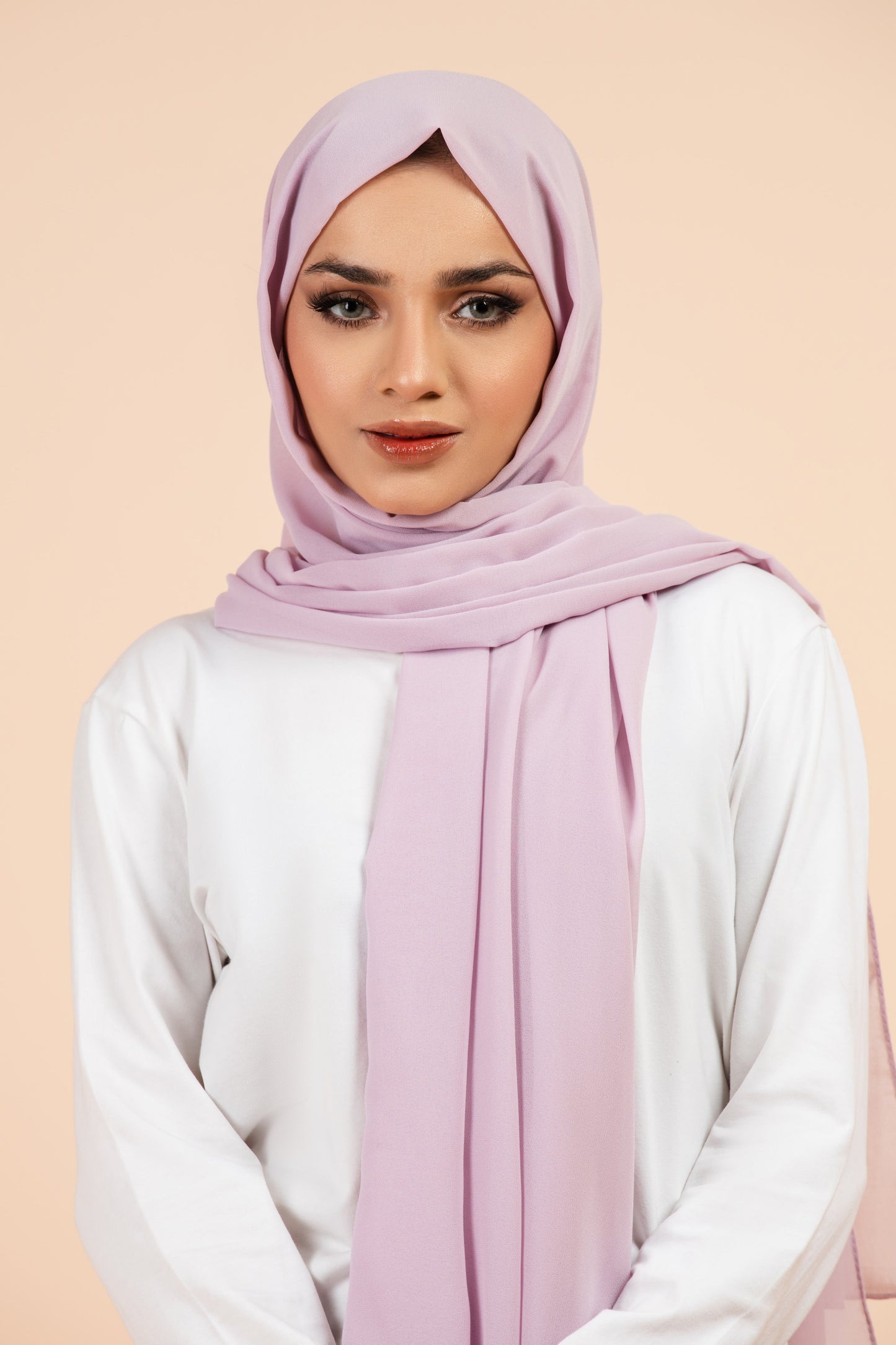 Premium Georgette Hijab - Periwinkle