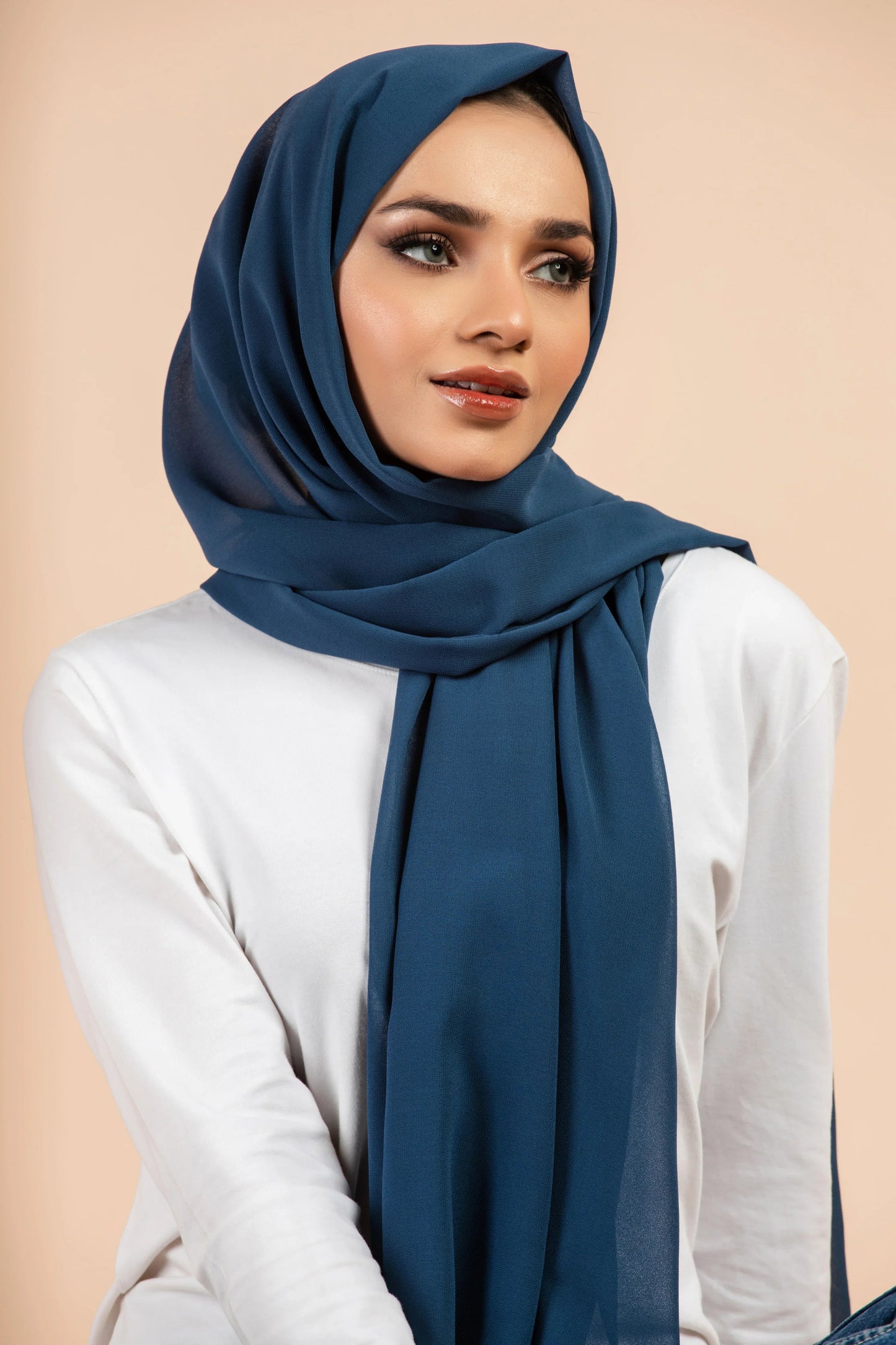 Premium Georgette Hijab - Yale