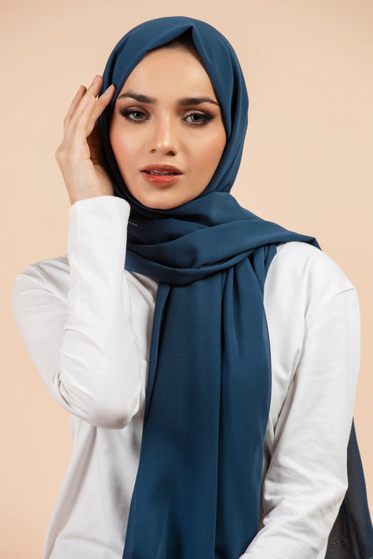 Premium Georgette Hijab - Yale